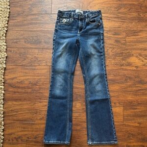 Rock & Roll Cowgirl Dark Blue Boot Cut Jeans